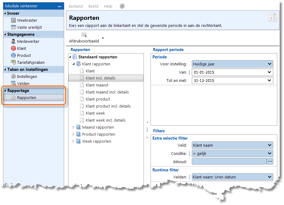 rapportage