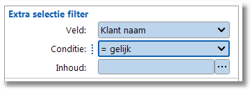 ExtraSelectieFilter